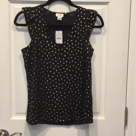 J. Crew Factory | Tops | J Crew Polka Dot Blouse | Poshmark